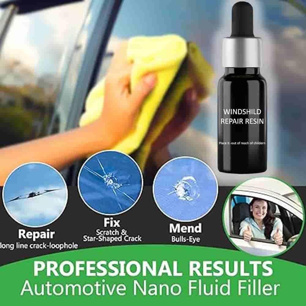 Windshield Glass Repair Kit – Fix Cracks & Chips in Minutes 🔧