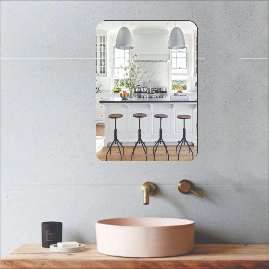 Stylish Wall Mirror Set – Modern Oval & Square Design ✨
